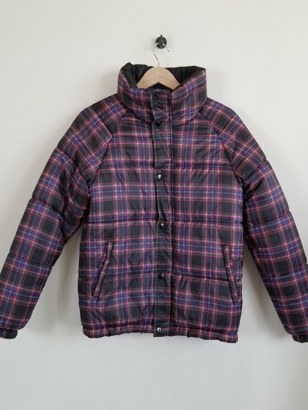 Art Class Plaid Winter Coat Kids Size XL 16